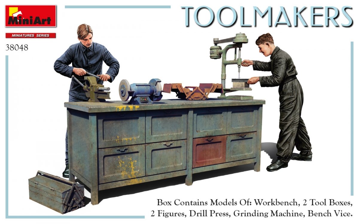 Miniart 38048 Toolmakers 1/35 – Bild 5