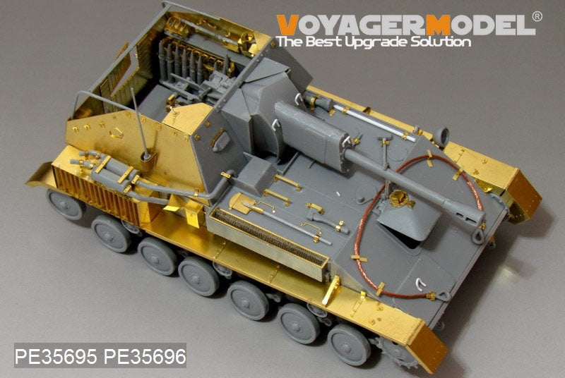 Voyager Model PE35695 WWII Russian SU-76 Self-Propeller Gun basic For MiniArt 35053 1/35 – immagine 9