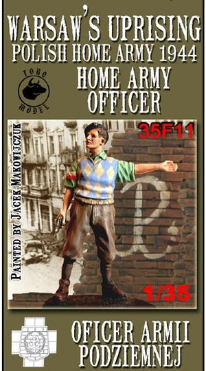 ToRo Model 35F11 Warsaw Uprising - Underground Army Officer / Warsaw Uprising 1944 - Home Army Officer 1/35