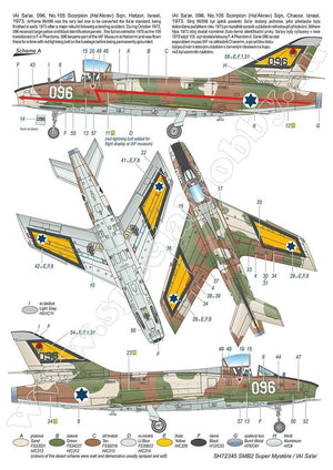 Special Hobby 72345 SMB-2 Super Mystère &amp;#39;Sa&amp;#39;ar – Israeli Storm in the Sky&amp;#39; 1/72 – obrázek 4