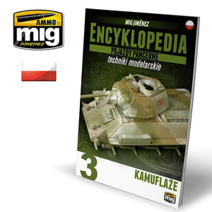Ammo of Mig Jimenez 6202 ENCYCLOPEDIA OF MODELING TECHNIQUES – ARMORED VEHICLES VOLUME 3 – camouflages (Polish)