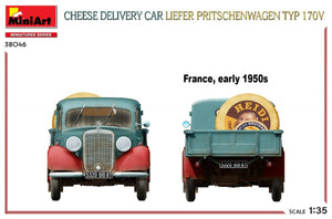 MiniArt 38046 CHEESE DELIVERY CAR LIEFER PRITSCHENWAGEN TYP 170V 1/35 – image 7