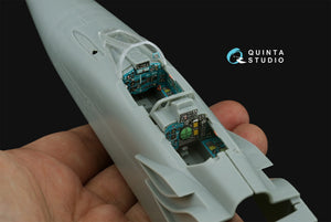Quinta Studio QD48504 MiG-31B 3D-Printed &amp;amp; colored Interior on decal paper (Hobby Boss) 1/48 – obrázek 13