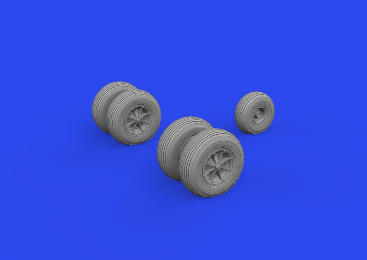 Eduard 648930 Sea King wheels Airfix 1/48 – immagine 2