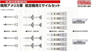 Fine Molds FP31 US Air-to-Air Missile Set 1/72 – immagine 3