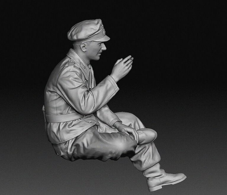 Das Werk DW16007 German Tank Commander 1/16 – image 4
