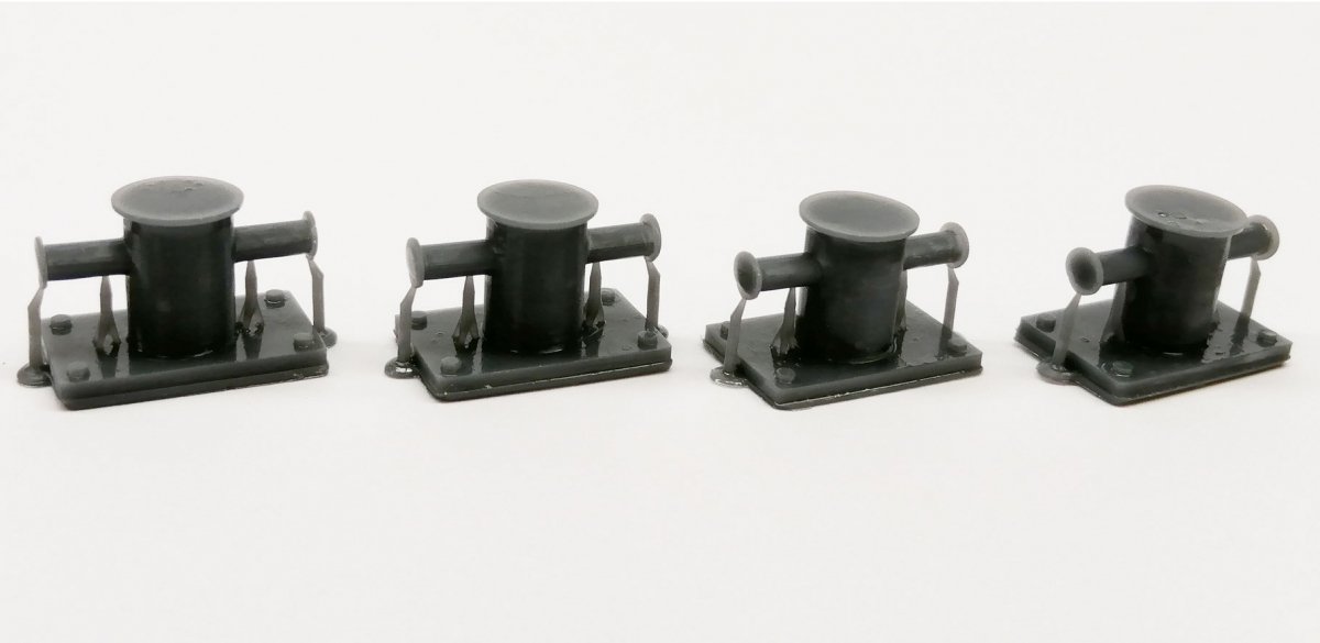 RT-Diorama 35642 3D Resin Print: Moring bollard (4pcs.) 1/35 – image 3
