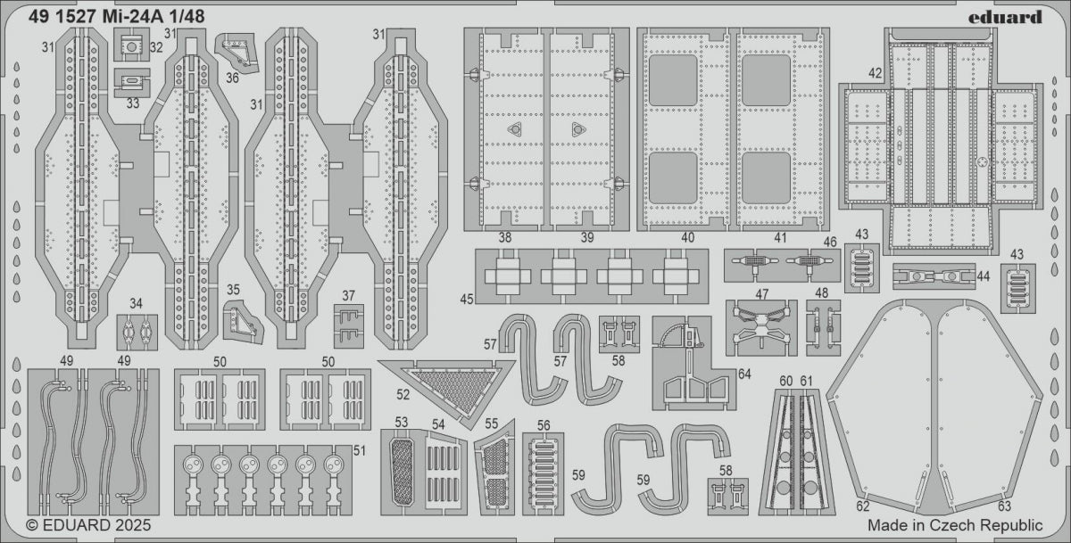 Eduard BIG49454 Mi-24A TRUMPETER 1/48