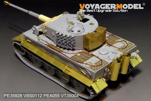 Maquette Voyager PE35928 Char Tiger I allemand de la Seconde Guerre mondiale, production tardive, pour TRUMPETER 09540, échelle 1/35 – image 13