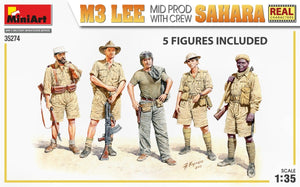 MiniArt 35274 M3 LEE MID MADE BY SAHARA w/CREW 1/35 – imagen 5