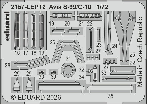 Eduard 2157 Avia S-99 / C-10 (Limited Edition) 1/72