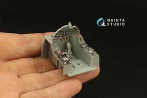 Quinta Studio QD32160 Do 335A-10 3D-Printed &amp;amp; colored Interior on decal paper (HK models) 1/32 – immagine 9