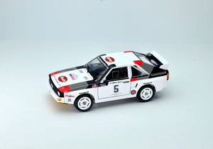 NuNu PN24023 Audi SPORT QUATTRO S1 &amp;#39;86 US OLYMPUS RALLY 1/24 – Bild 2