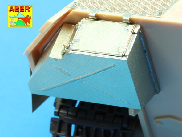 Aber 25020 Rear boxes for (Sd.Kfz. 171) Panther Ausf.A 1/25 – image 8