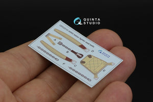 Quinta Studio QD32104 Fiat CR.42 3D-Printed &amp;amp; colored Interior on decal paper (ICM) 1/32 – imagen 12