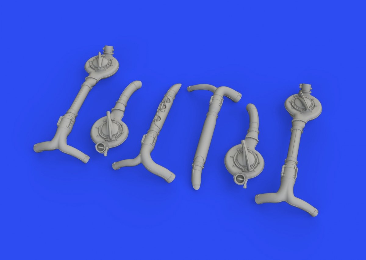 Eduard 648635 B-17F superchargers HK Models 1/48 – Bild 4