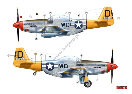 Kagero KD48004 P-51 D/K Mustang part 1 1/48 – image 5