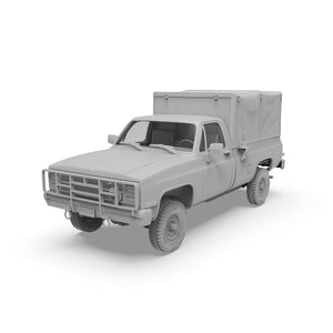 AK Interactive AK35031 M1008 TROOP CARRIER WITH TARP 1/35 – image 8