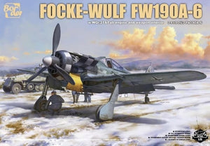 Border Model BF-003 Focke-Wulf Fw 190A-6 w/Wgr. 21 &amp;amp; Full engine and weapons interior 1/35