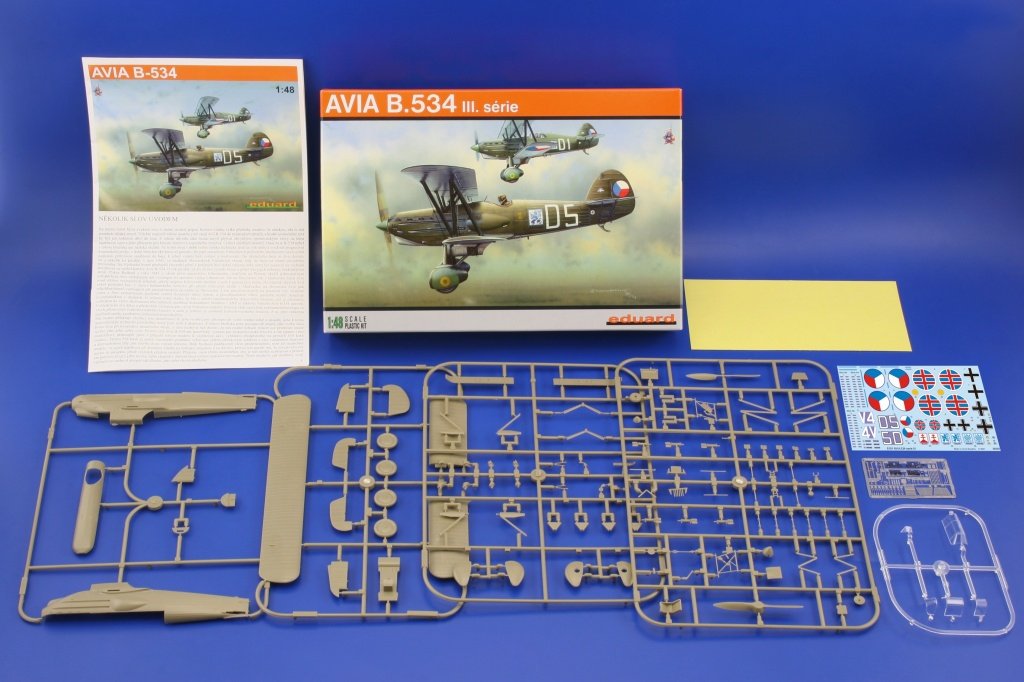 Eduard 8191 Avia B-534 III. series (Reedition) 1/48 – Bild 2
