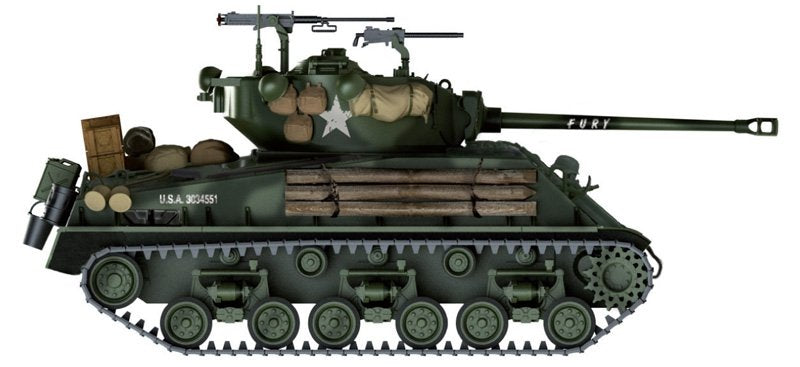 Italeri 6529 M4A3E8 SHERMAN FURY – Bild 2