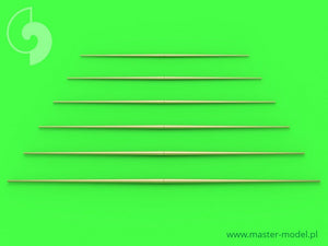 Master SM-700-046 Set of universal yardarms No2 (lengths = 20, 22.5, 25, 27.5, 30, 32.5mm - 1pc of each) 1/700 – image 2
