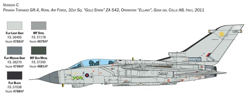 Italeri 2513 TORNADO GR. 4 1/32 – Bild 10