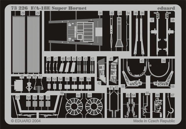 Eduard 73226 F-18E 1/72 HASEGAWA – immagine 2