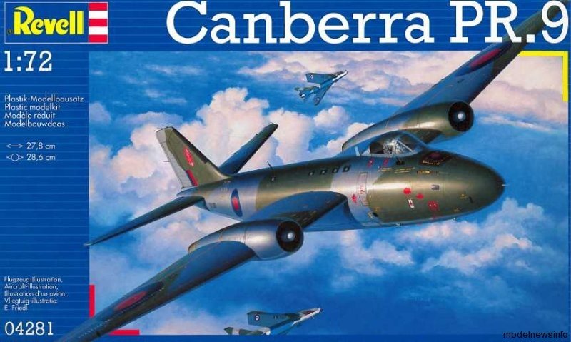 Revell 04281 Canberra PR.9 1/72