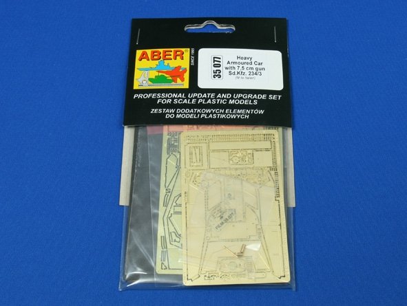 Aber 35077 Sd.Kfz. 234/3 (heavy armored car with 7.5 cm gun) (ITA) (1/35) – image 3