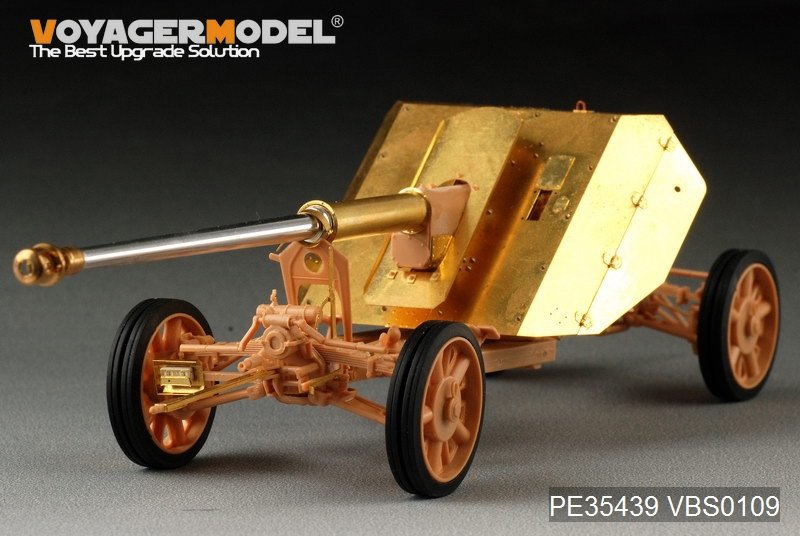 Voyager Model PE35439 WWII German 88cm Panzerjagerkanone PaK43 for Trumpeter 02308 1/35 – Bild 9