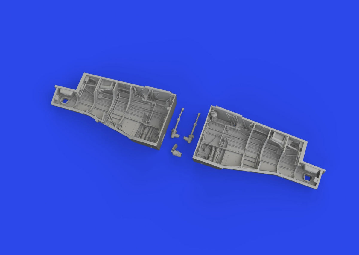 Eduard 6481010 P-51B/ C wheel bay PRINT EDUARD 1/48 – obrázek 3