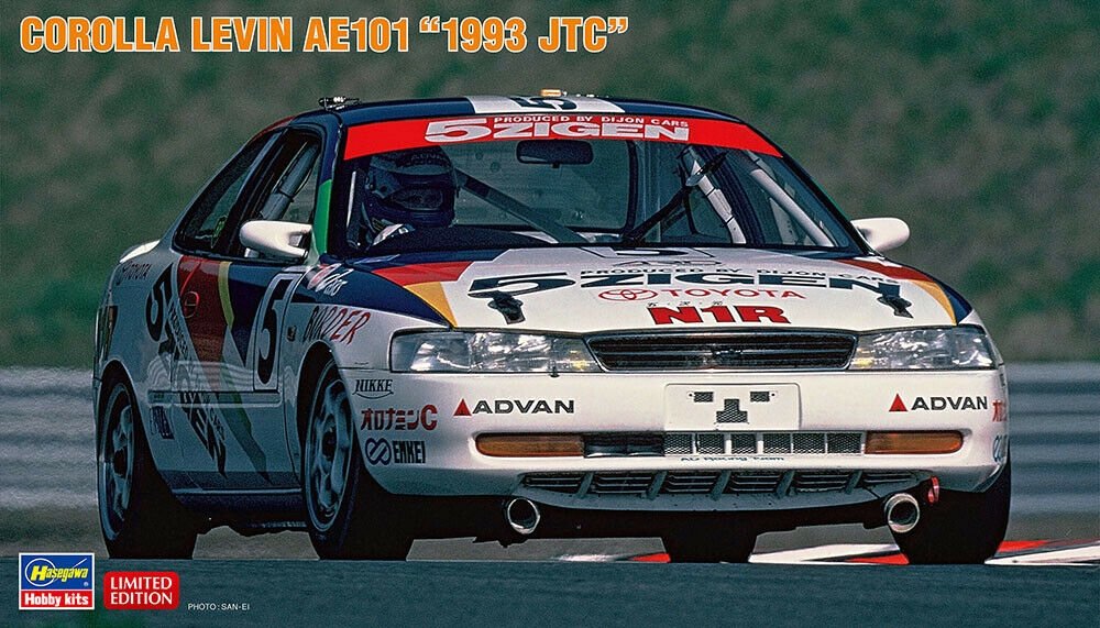 Hasegawa 20417 Corolla Levin AE101 &amp;quot;1993 JTC&amp;quot; 1/24