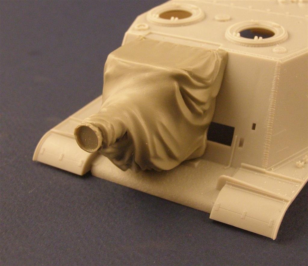 Panzer Art RE35-020 JSU 122/152 Mantlet with canvas cover 1/35 – image 3
