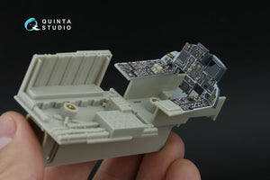 Quinta Studio QDS+32252 F-15C PAD-upgraded 3D-Printed &amp;amp; colored Interior on decal paper (Tamiya) (Small version) (with 3D-printed resin parts) 1/32 – obrázek 7