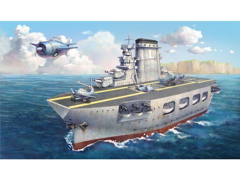 Meng Model WB-001 Warship builder Aircraft carrier Lexington – image 2