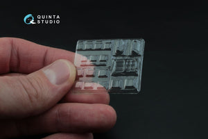 Quinta Studio QC72005 Pe-8 vacuformed clear canopy (for 7264 Zvezda kit) 1/72 – Bild 5