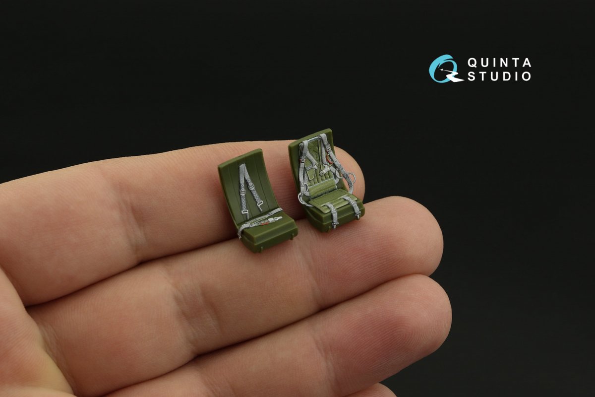 Quinta Studio QD48354 Mi-17 (Mi-8MT Export version) 3D-Printed &amp;amp; colored Interior on decal paper (Zvezda) 1/48 – Bild 13