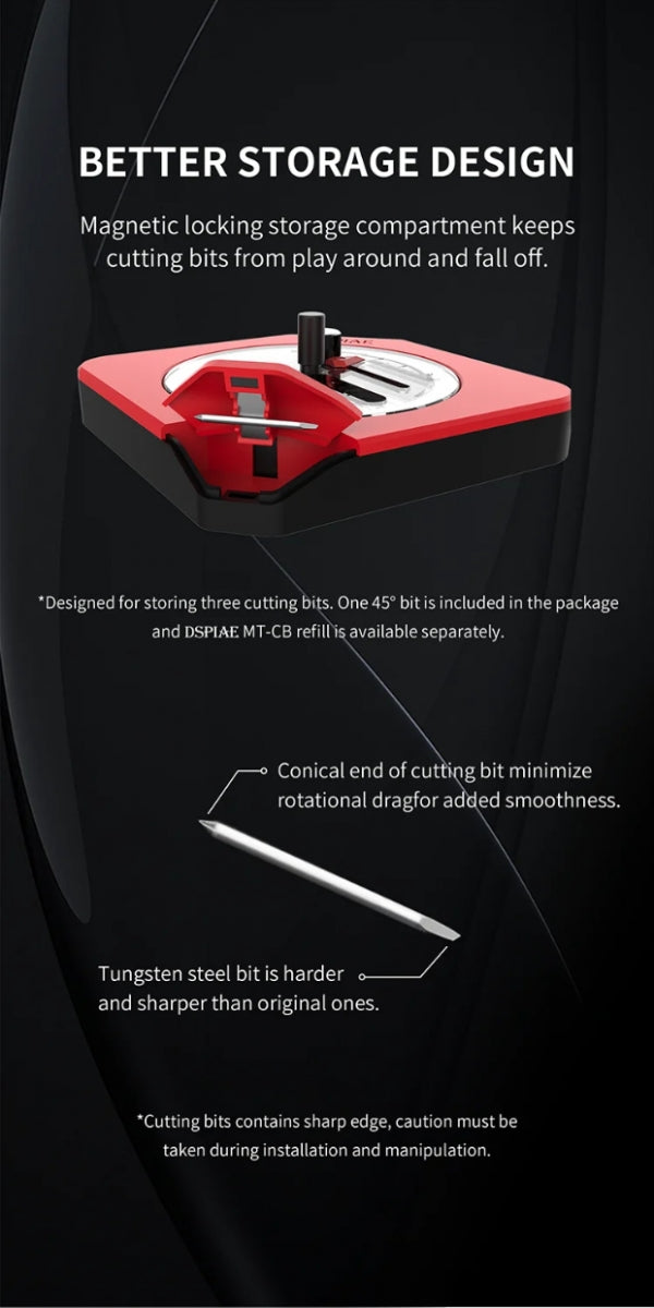 DSPIAE PT-C Integral Stepless Circular Cutter – zdjęcie 7