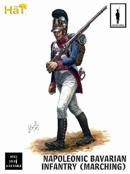 Hat 9313 Bavarian Infantry Marching 1/32