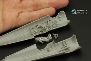 Quinta Studio QD48335 PZL P.11c 3D-Printed &amp;amp; colored Interior on decal paper (Arma Hobby) 1/48 – image 8