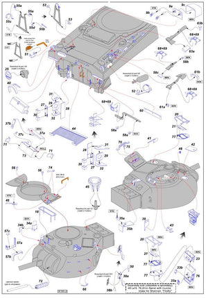 Aber 48038 British Sherman IC Firefly Tamiya 1/48 tank – image 7