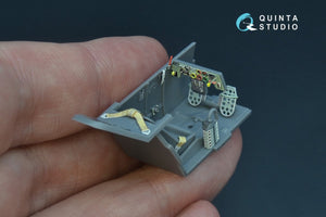 Quinta Studio QD48176 Bf 109E-1 3D-Printed &amp;amp; colored Interior on decal paper (for Wingsy kits kit) 1/48 – image 4