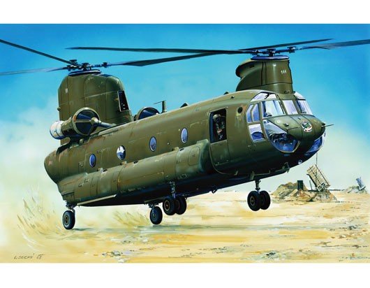 Trumpeter 01622 CH-47D "CHINOOK" 1/72