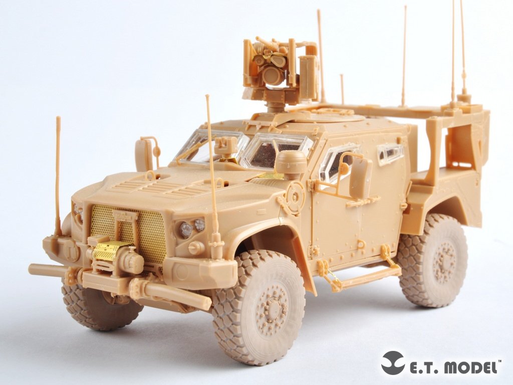 ET Model P35-117 US ARMY M1278 Heavy Carrier-General Purpose(JLTV-GP) Sagged wheels For TRUMPETER Kit 1/35 – image 4