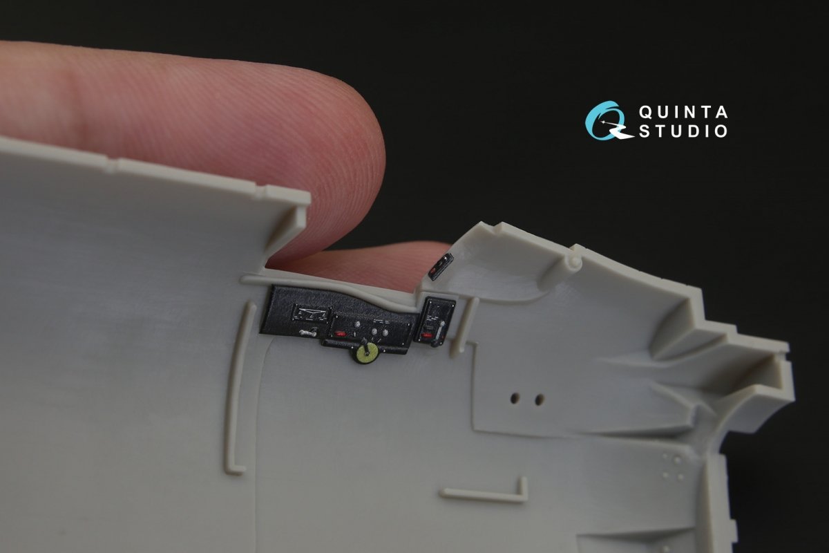 Quinta Studio QD48124 A-1J 3D-Printed &amp;amp; colored Interior on decal paper (for Tamiya kit) 1/48 – Bild 7