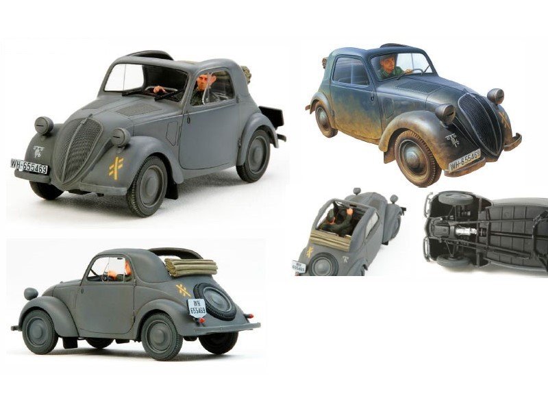 Tamiya 35321 Simca 5 Staff Car 1/35 – imagen 3