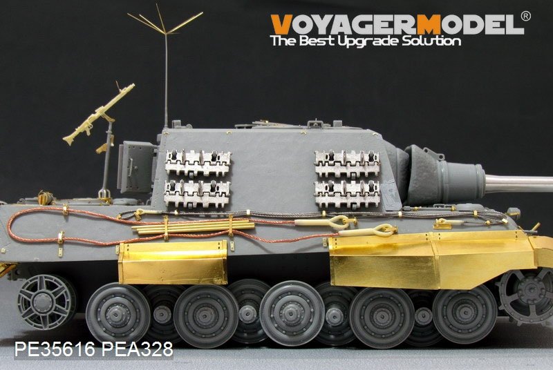 Voyager Model PEA328 WWII German Sd.Kfz.186 Panzerjäger &amp;quot;Jagdtiger&amp;quot; Schurzen (For DROGON) 1/35 – immagine 2