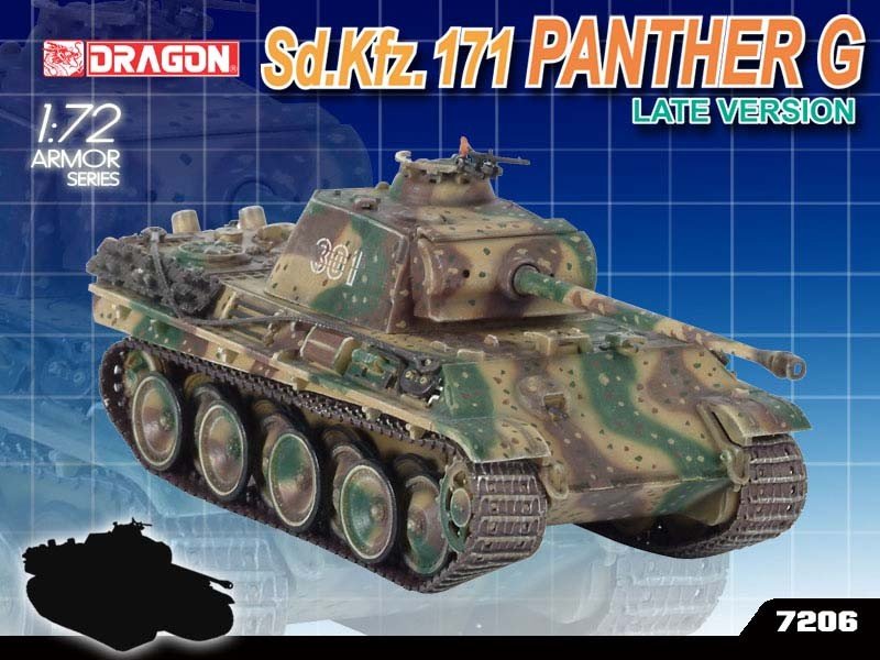 Dragon 7206 Panther G Late 1/72 – image 6