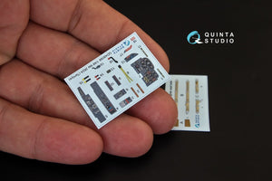 Quinta Studio QD48088 Me-262A 3D-Printed &amp;amp; colored Interior on decal paper (for Tamiya kit) 1/48 – Bild 4
